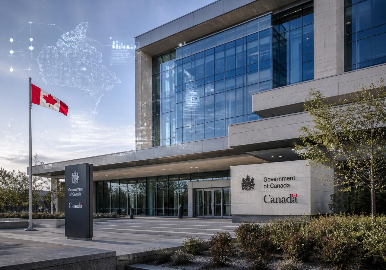 Canadian government and enterprise teams reviewing a digital service programme