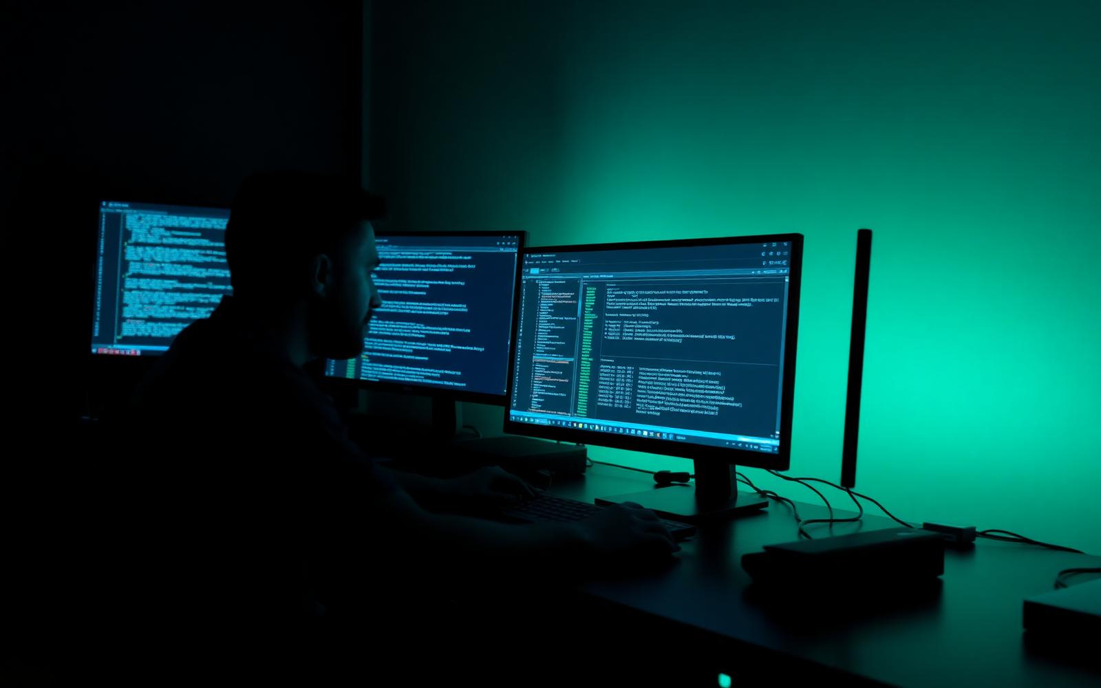 Security engineer running a penetration test and reviewing findings