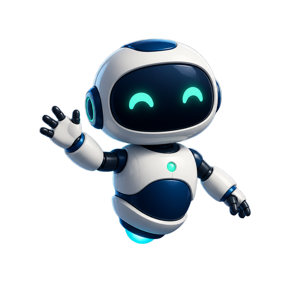 TestBots robot mascot